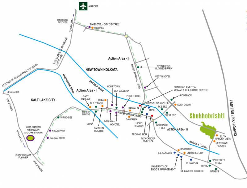 Images for Location Plan of Shapoorji Pallonji Shukhobrishti Spriha Phase 8