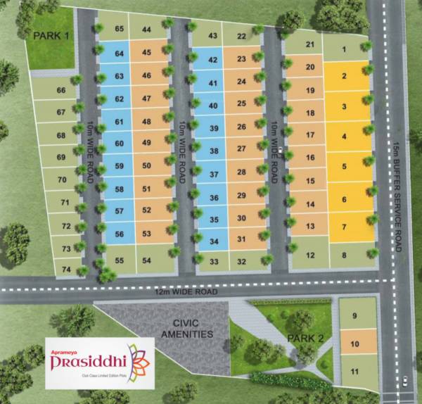 Images for Layout Plan of Aprameya Prasiddhi
