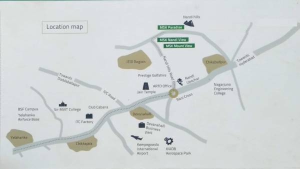 Images for Location Plan of MSK Nandi Paradise