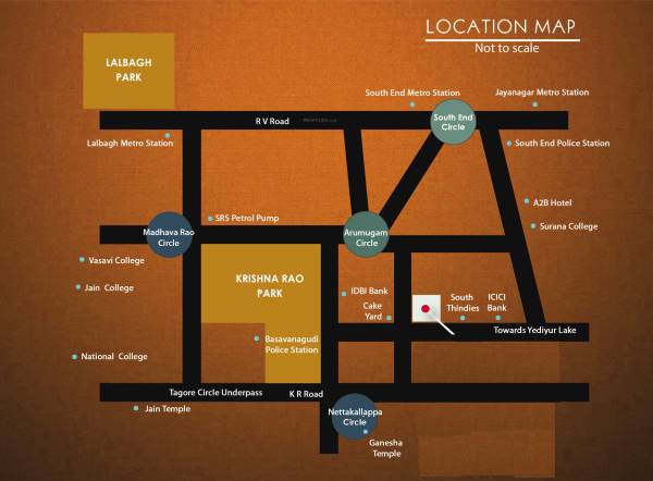Images for Location Plan of Rajarajeshware Prashanti Balu Enclave