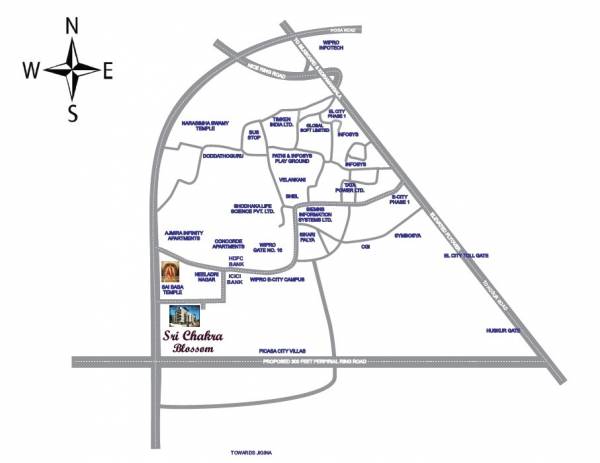 Images for Location Plan of  Sri Charkra Blossom