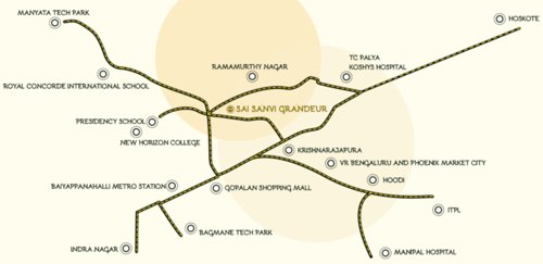 Images for Location Plan of Developers Mathrusris Sai Sanvi Grandeur