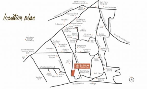  bunglows Location Plan