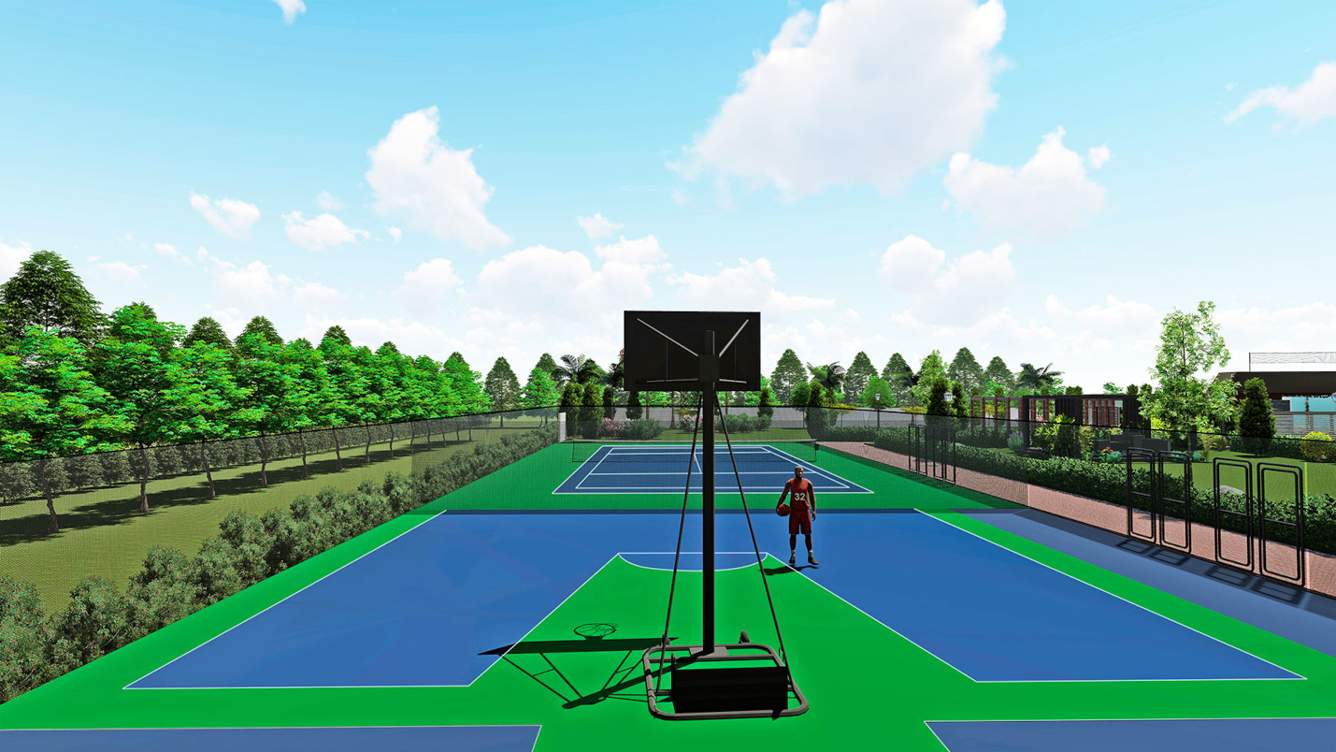  reliaable residenza phase 1a Basketball Court