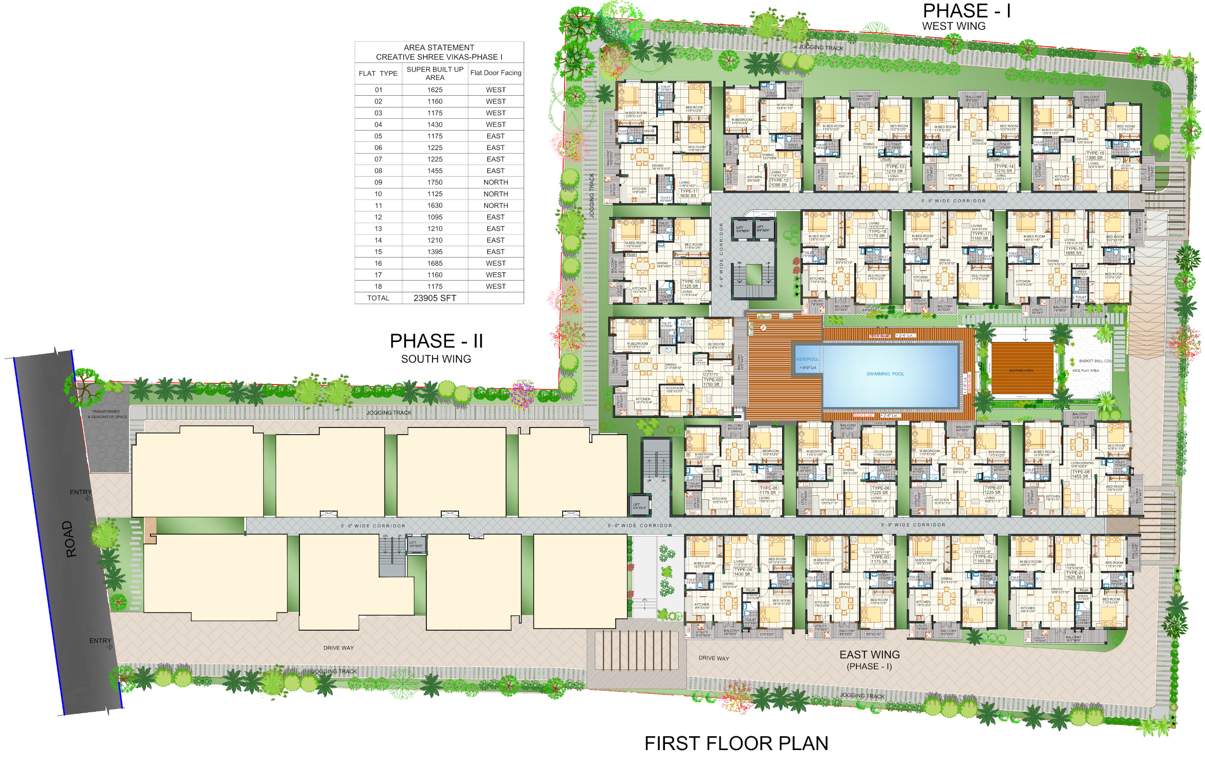  shree vikas Images for Cluster Plan of Creative And Vikas Builders Creative Shree Vikas