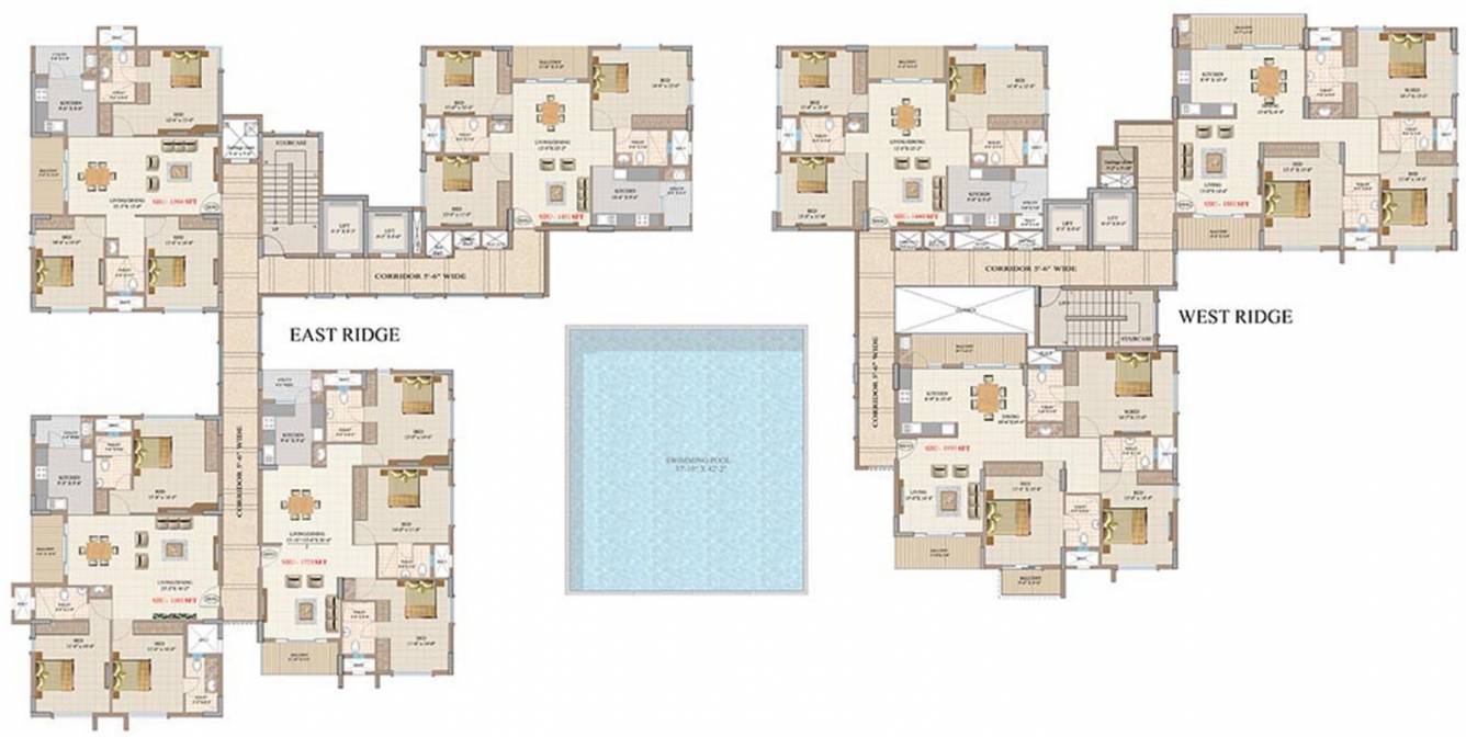  trivik windwalk East Ridge Cluster Plan