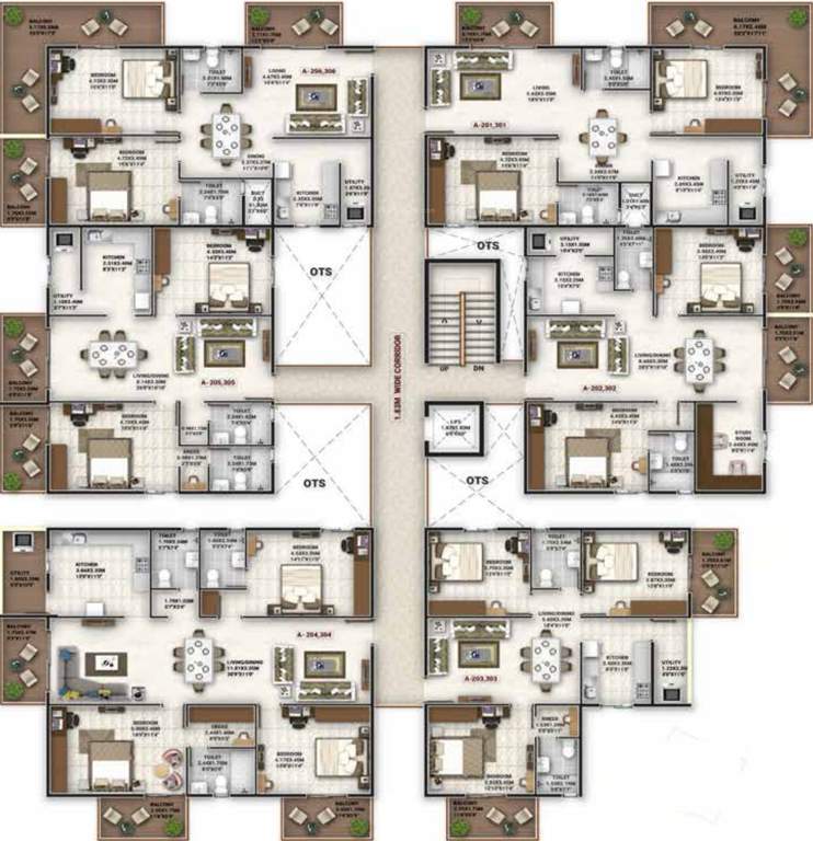 Images for Cluster Plan of Ayodhya Happy Hearts
