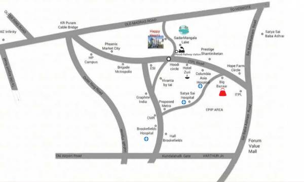 Images for Location Plan of Ayodhya Happy Hearts