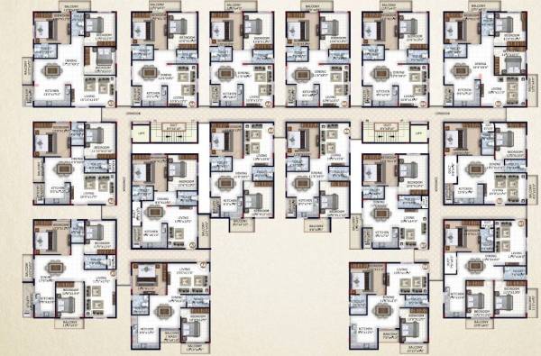 Images for Cluster Plan of Mythri Mythri Mithila