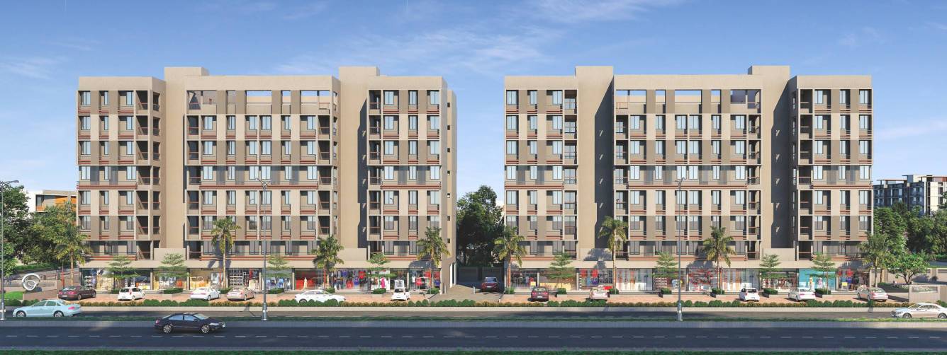 Elevation sharda apartments Elevation