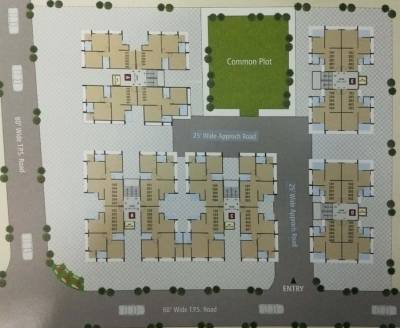 Images for Cluster Plan of Sahjanand Suvidha Elegance