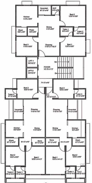 Images for Cluster Plan of Elite Ashwini