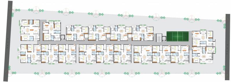  lotus Lotus Cluster Plan from 1st to 4th Floor