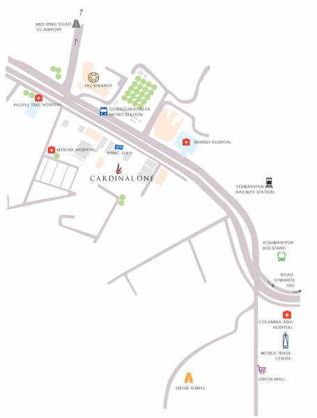  cardinal-one Location Plan