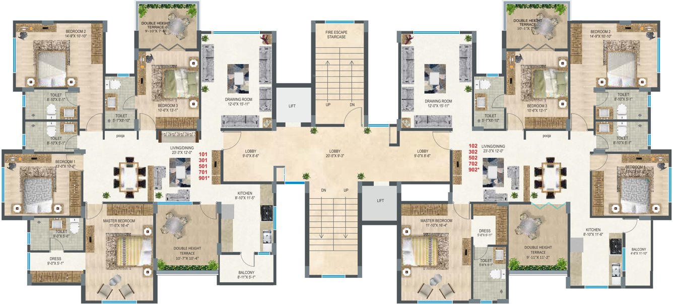 Images for Cluster Plan of SDPL SDPL Arihant