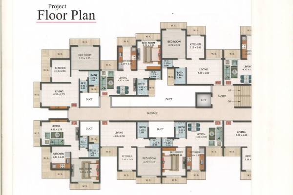  galaxy Building 1 Cluster Plan