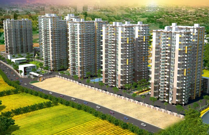 Images for Elevation of Abhijit Jayanti Nagari VII Wing E F