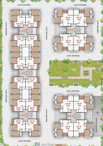  parisar Images for Cluster Plan of Pramukh Parisar