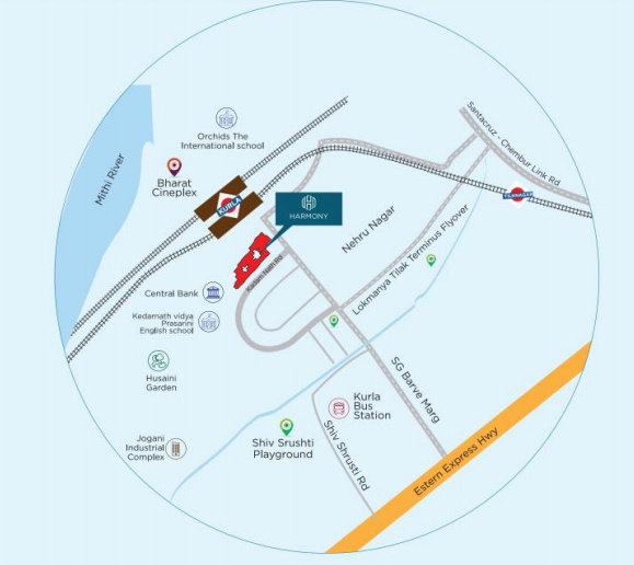  bhoomi-harmony Location Plan