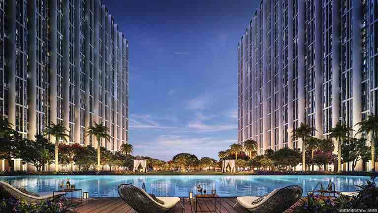  ten x habitat raymond realty tower d Swimming Pool