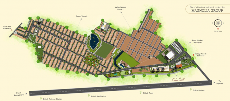 Images for Site Plan of Universal Developers Bangalore Magnolia Cedar Court