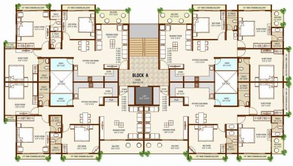  pooja-heaven Block A Cluster Plan