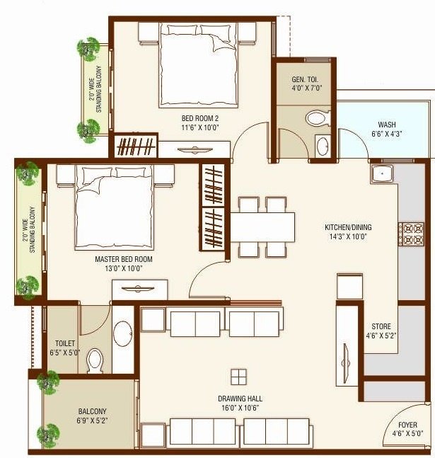  pooja heaven Block B Cluster Plan