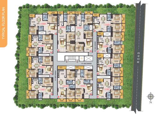  kvg-grandeur KVG Grandeur Cluster Plan for Typical Floor