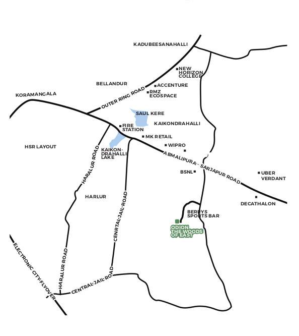  the woods of east phase 3 Location Plan