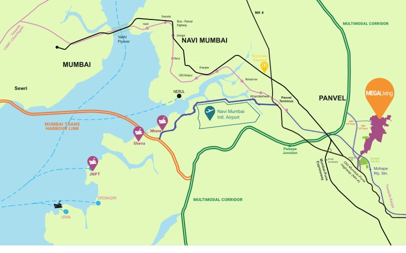  wise city south block phase i plot rz8 building 5 wing d5 Location Plan