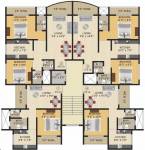 Images for Cluster Plan of Mauli Residency