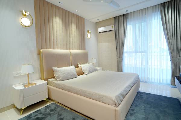 Bedroom green-lotus-utsav Bedroom