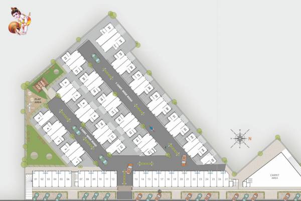 Images for Layout Plan of Jiya Associates Kanha Nirmal