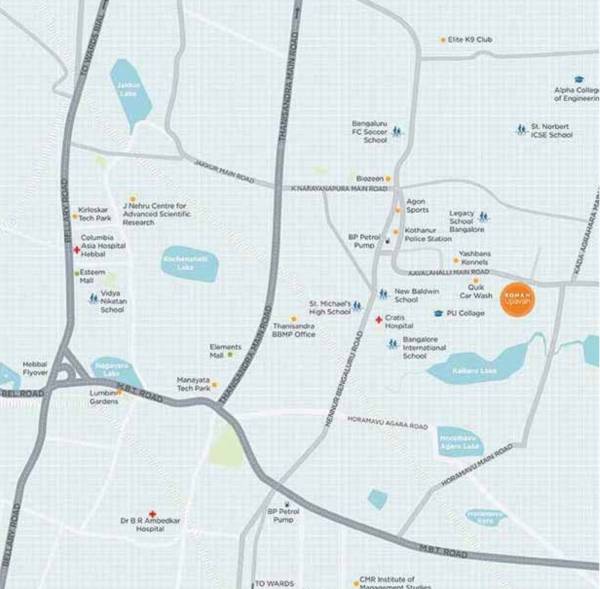  upavan-phase-5 Location Plan