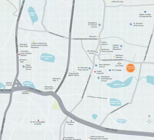  upavan-phase-2 Images for Location Plan of Rohan Upavan Phase 2