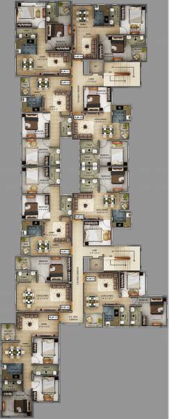 dnp-heights-phase-ii Tower 1 & 2 Cluster Plan