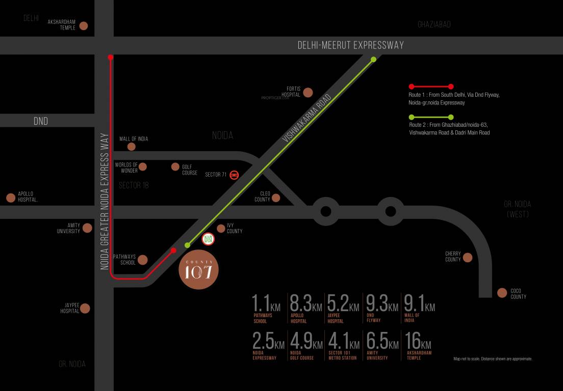county 107 Location Plan