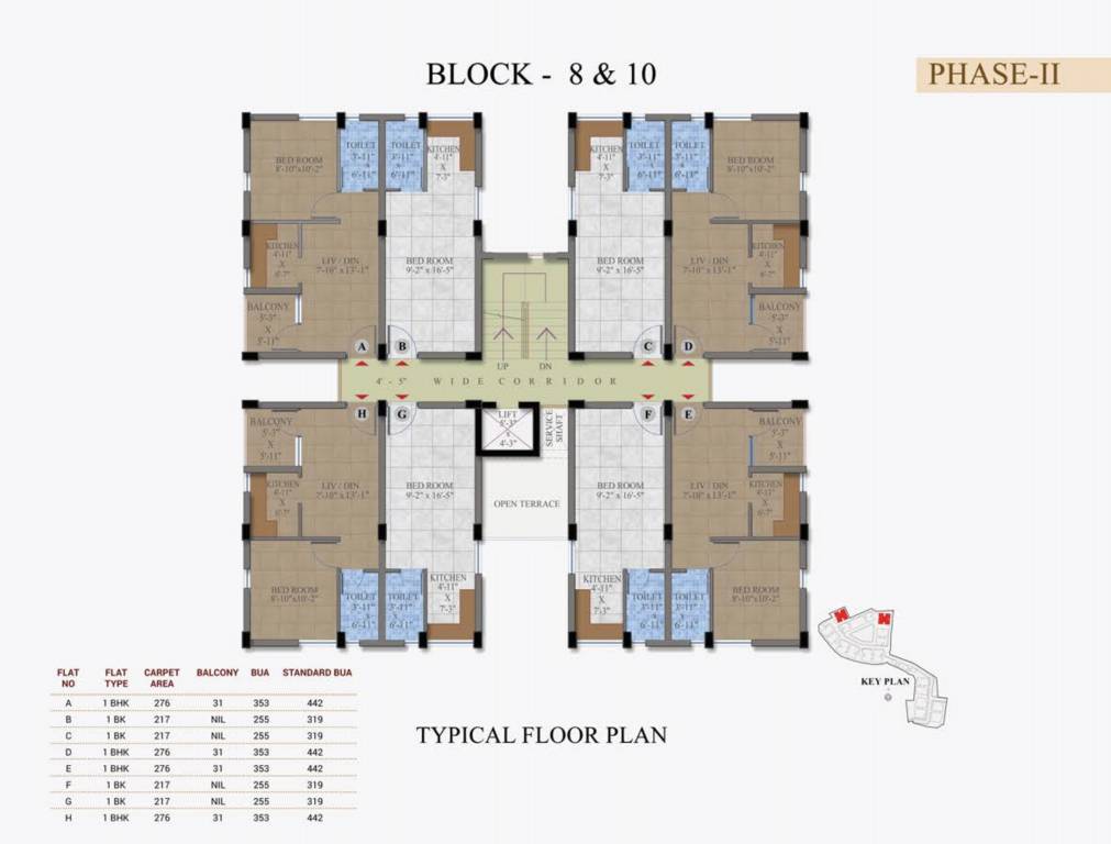  swapno puron phase ll Block 9 And 10 Typical Cluster Plan