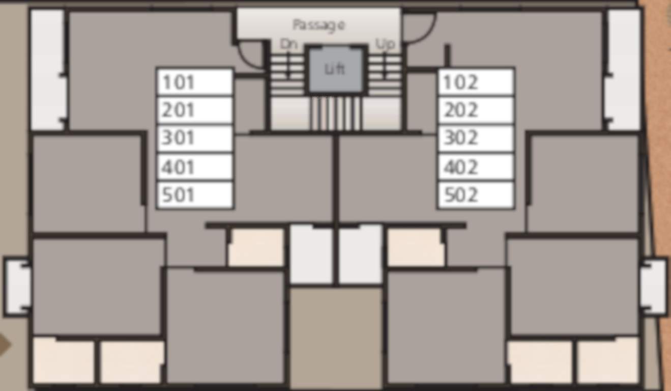 Images for Cluster Plan of Shreeji Riddhi Siddhi Erica