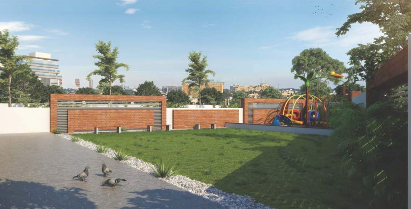 green Children's play area