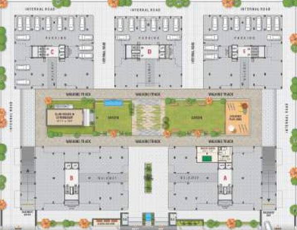 Images for Cluster Plan of Pratham Radhe Skyline