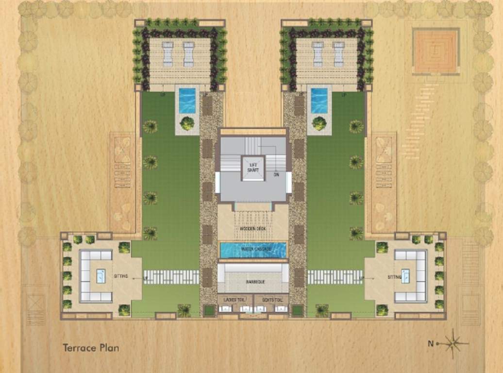  the gods gift premium apartments The Gods Gift Premium Apartments Cluster Plan