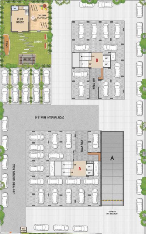 Images for Cluster Plan of Radhe Heights