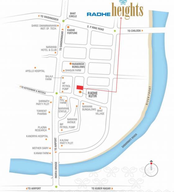 Images for Location Plan of Radhe Heights