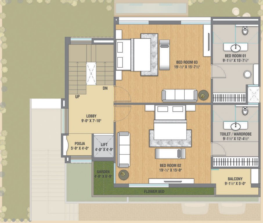 Images for Cluster Plan of Myrah Maple Homes