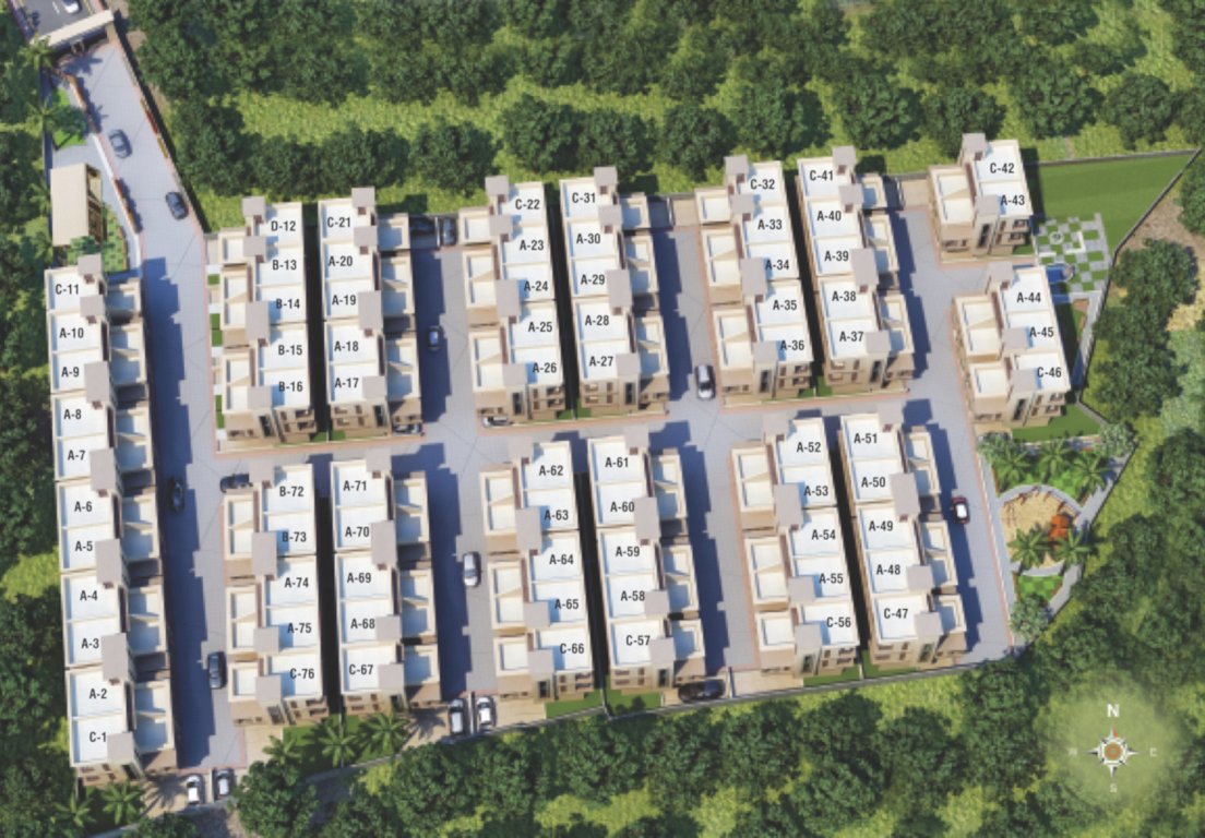 Images for Layout Plan of Harsh Indradarshan Bunglows