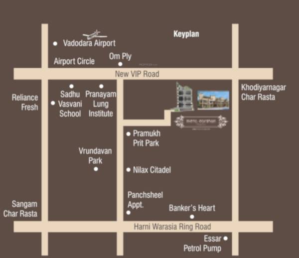Images for Location Plan of Harsh Indradarshan Bunglows