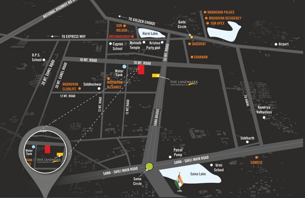 Images for Location Plan of Madhuvan The Signature