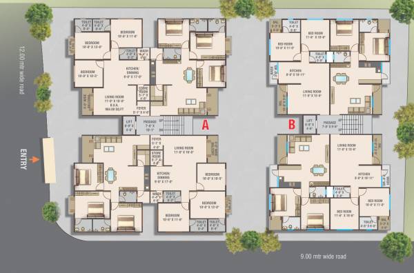 Images for Layout Plan of Krinal Tulsi Shyam Images for Layout Plan of Krinal Tulsi Shyam
