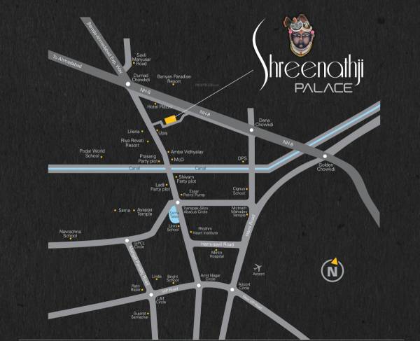  palace Location Plan